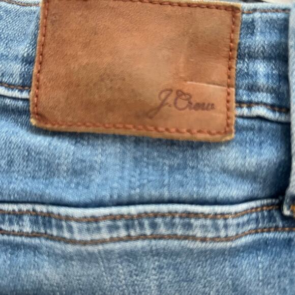 J. Crew Denim Jeans Blue High Waist 5-Pocket Button Zip Ankle Sz 29 - Picture 4 of 4